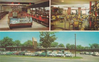 F7553 MI Bloomfield Hills Teds Restaurant Postcard