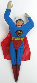Flying Superman Blow Up Doll 1966 Complete RARE