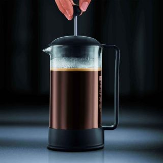 NEW IN BOX* Bodum Brazil 8 cup French Press Coffee Maker, 34 OZ Black