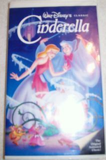  Walt Disney's Classi C Cinderella VHS Video