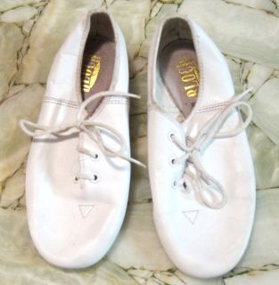 Bloch Size 12 5 White Lace Up Jazz Shoes for Girls or Boys 12 1 2 