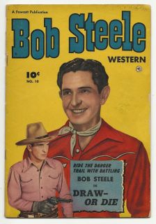Golden Age Comic Book Bob Steele Western 10