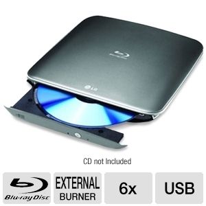  LG 6X Slim External Blu Ray Burner