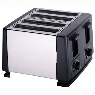 Brentwood 4 Slice Toaster Black TS284