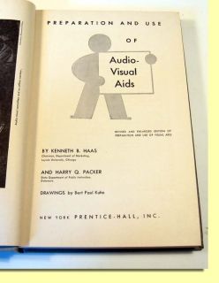  1950 Preparation Use of Audio Visual Aids