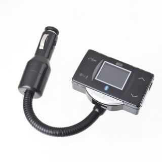 Car  FM Transmitter Bluetooth Steering Wheel USB SD