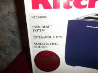 kitchen aid toaster nib navy blue