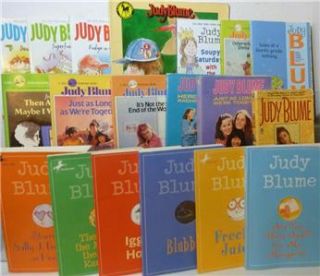 JUDY BLUME Lot 18 Books Fudge Series Blubber Iggy Its Me 