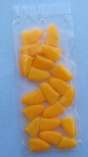 Soft Nail Caps For Dog Claws * NEON ORANGE COLOR * X LARGE SIZE * Dog 