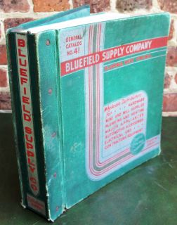 1941 Hardware and Mining Catalog Bluefield Supply Co WV Sporting Goods 