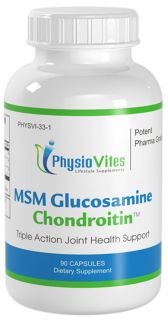   : Glucosamine Chondroitin MSM Triple Action Joint Support 90 Capsules