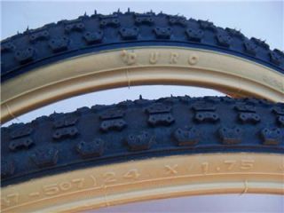 Black Gumwalls 24 x1 75 Pair Comp 3 BMX Tires MX3 Bike
