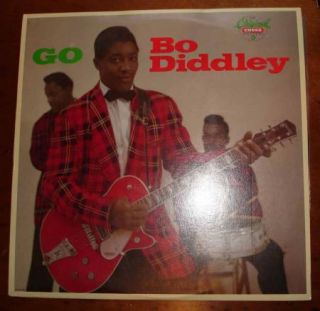 Vintage Go Bo Diddley Vinyl LP 33 RPM Record Album