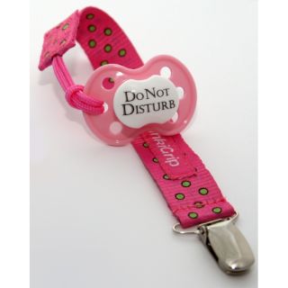 Booginhead Lacoppia Pink Pacifier Holder Pink Paci Clip