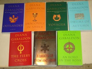 Diana Gabaldon Outlander Series 1 7 Large Tradepaper Books
