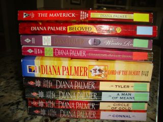 Lot of 9 Diana Palmer books (Long, Tall Texans Series Men of Medicine 