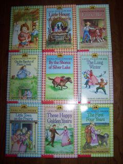   Set Little House on the Prairie 9 Books by Laura Ingalls Wilder NEW 63