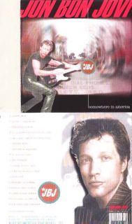 bon jovi somewhere in america cd real silver disc not a burned copy 