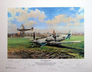 The One That Got Away   signed by 20 Battle of Britain pilots