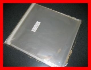 100 12 5 8 x 12 5 8 Clear Cello BOPP Bags Sleeves for LP record 12x12 