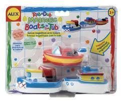 Alex Rub a Dub Magnetic Boats in the Tub Pool Water Toys NEW