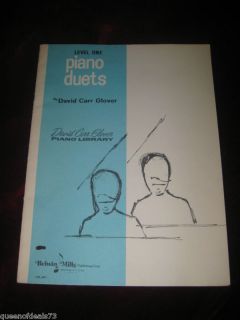 Level 1 Piano Duets by David Carr Glover Piano Library