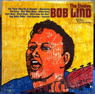 BOB LIND the elusive LP Mint  FT 3005 Vinyl 1966 Mono Folk Verve Blues 