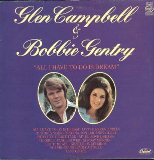 Glen Campbell Bobbie Gentry All I Have to do LP VG NM