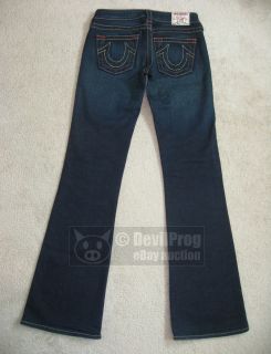 New True Religion Jeans Bobby Stretch Flare Leg Lonestar Size 28 