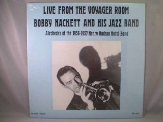 Bobby Hackett Live from Voyager Room Private SEALED LP