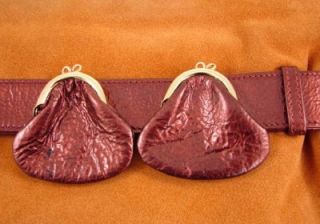 Bodhi Caramel Suede Large Coined Clutch Handbag Metallic Bronze 