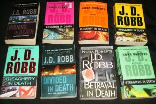 Robb All in Death Series Mystery Book Lot Adult Nora Roberts Eve 