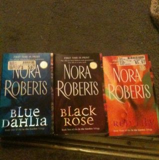 Nora Roberts Garden Trilogy Set of Books