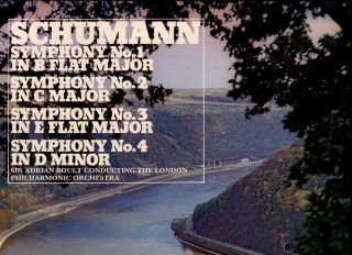 Pye GGCD 302 Schumann Symphonies 1 4 Boult 2 LPS 1975 Rec 1957