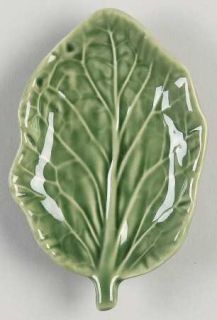 manufacturer bordallo pinheiro pattern cabbage green piece leaf dish 