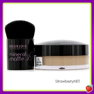 Bourjois Mineral Matte Mousse Foundation With Perfecting Brush   Shade 