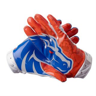 Boise State Broncos 2011 Nike Pro Combat Rivalry Vapor Carbon Gloves 