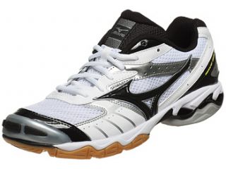 Mizuno 430147 Wave Bolt Mens Volleyball Shoe White Black Size 15 New 