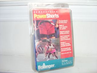 BOLLINGER COMPRESSION POWER SHORTS  WORKOUT EXERCISE LYCRA SPANDEX NEW 