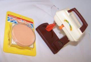 VINTAGE FISHER PRICE BOLOGNA N CHEESE IN PACKAGE & MY FIRST KITCHEN 