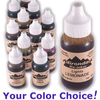 Adirondack Lights Ranger Dye Ink Bottle Stamp Pad Refill Reinker 