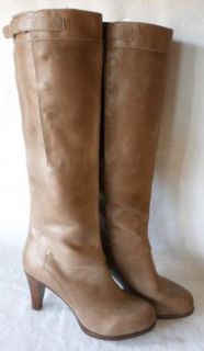   Chloe Elefante Taupe Convertible High Heel Botts 38.5 US 8.5 Authentic