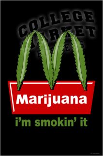 Beer Bong Bob Marley Poster Seedless THC 420 Shirt Weed