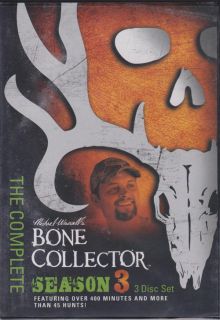 BONE COLLECTOR TV Season 3 Complete Michael Waddell Hunting DVD