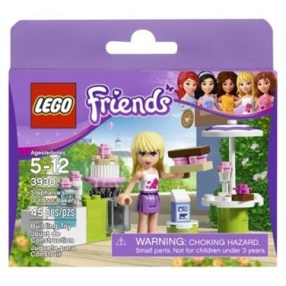 LEGO Friends Stephanies Outdoor Bakery (3930) 45 Pieces Girls Play Set 