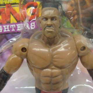 Booker T WCW Ring Fighters Action FIgure NIB UNOPENED Jakks Pacific 