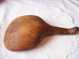 Antique Dough Bowl Scraper Spoon Butter Paddle Tree Burl