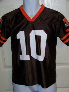 Cleveland Browns 10 Brady Quinn Football Jersey Youth Large Size 12 14 