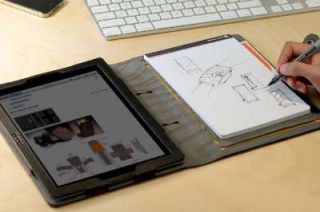 Booq bpd BLG Booqpad Black Faux Leather Folio F New iPad 3 or 2 w 50 