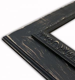 Bordeaux Black Picture Frame Solid Wood